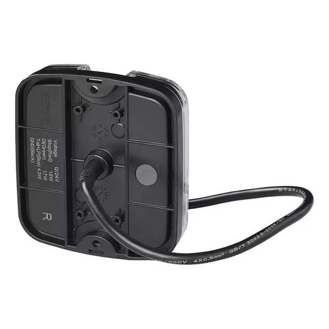 ProPlus LED achterlicht - 4 functies - waterdicht - rechts - 105 x 95 mm