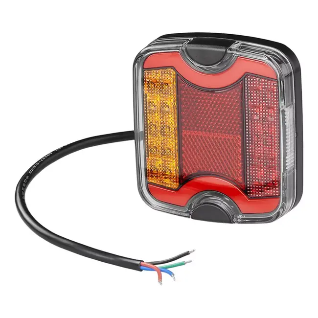 ProPlus Achterlicht LED - 4 functies - Waterdicht - 105 x 95 mm - Links