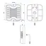ProPlus Achterlicht LED - 4 functies - Waterdicht - 105 x 95 mm - Links