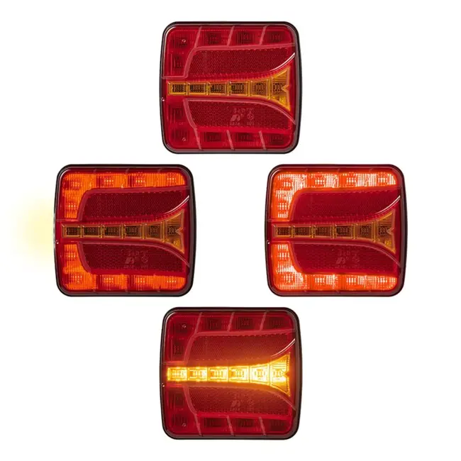ProPlus Achterlicht LED - 4 functies - Waterdicht - 106 x 99 mm - Rechts