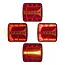 ProPlus Achterlicht LED - 4 functies - Waterdicht - 106 x 99 mm - Rechts