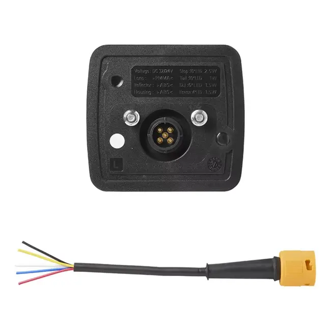 ProPlus LED achterlicht - 4 functies - E4-gekeurd - IP67 - 106 x 99 mm - links