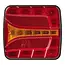 ProPlus LED achterlicht - 4 functies - E4-gekeurd - IP67 - 106 x 99 mm - links