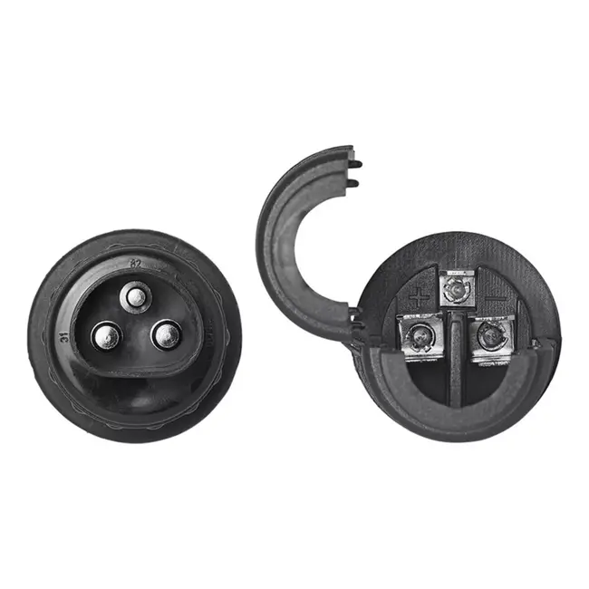 ProPlus 3-polige stekker - PVC - 12/24V compatibel - 2Cheap