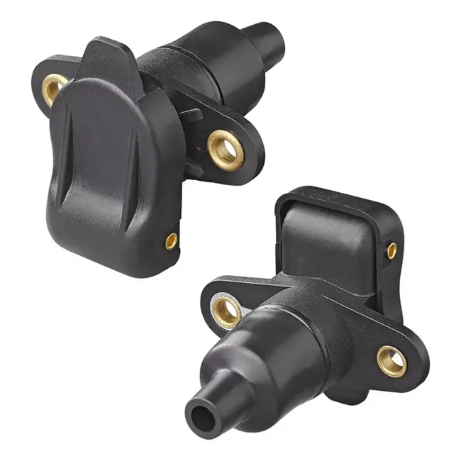 ProPlus Stekkerdoos 2-polig - PVC - Met mistlichtschakelaar - 12/24V