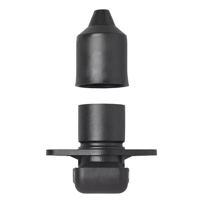 ProPlus Stekkerdoos 2-polig - PVC - Met mistlichtschakelaar - 12/24V