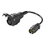 ProPlus Verloopkabel 13-polig Multicon West naar 13-polig Jaeger – 30 cm Adapter