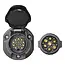 ProPlus Verloopkabel 13-polig Multicon West naar 13-polig Jaeger – 30 cm Adapter