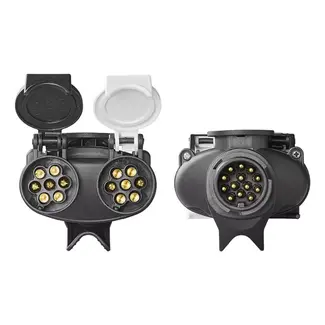 ProPlus Verloopstekker - 13-polig naar 2x 7-polig - Type N & S