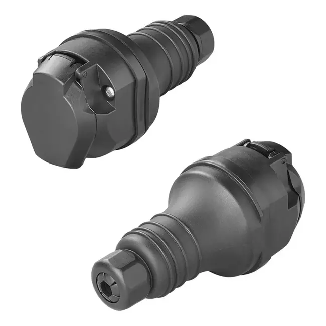 ProPlus 13-polige stekkerdoos - PVC - zwevend ontwerp - knelsluiting