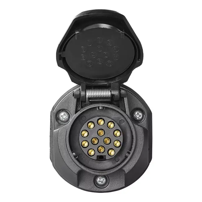 ProPlus 13-polige stekkerdoos - PVC - zwevend ontwerp - knelsluiting