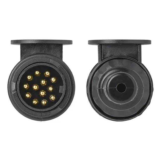 ProPlus 13-polige stekker - PVC - 1-gaats tule - Type Jaeger