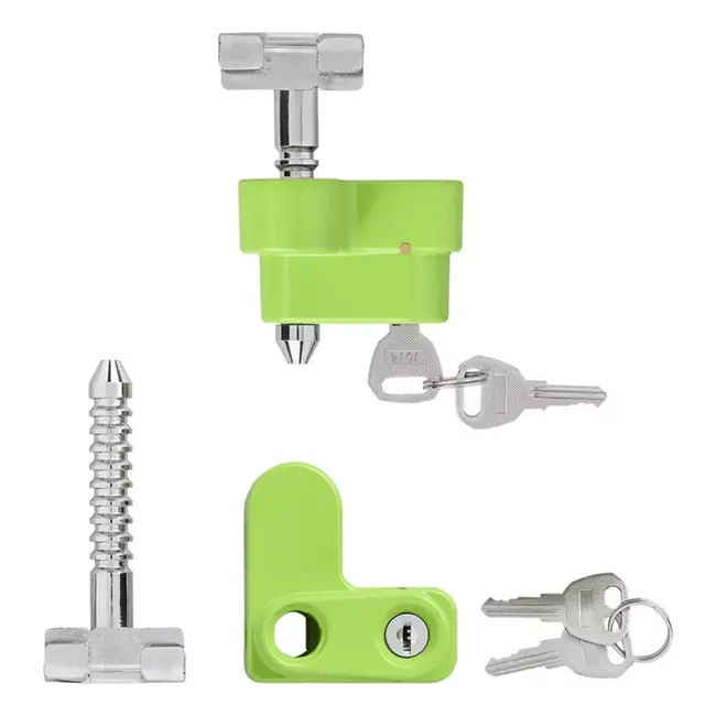 ProPlus Uitdraaisteunslot - Wegrijbeveiliging - Inclusief 2 sleutels - Eenvoudige installatie