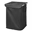 ProPlus Opvouwbare wasmand XL - zwart - lichtgewicht - 45x45x60 cm