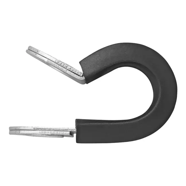 ProPlus Kabelklem - 10 mm - Rubberbescherming - Roestvrij Staal - 6,5 mm Schroefgat