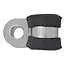 ProPlus Kabelklem 8 mm - Rubber Bescherming - Roestvrij Staal - 31 mm Lengte