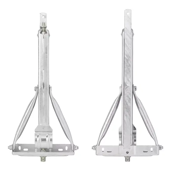 ProPlus Caravanhoeksteun - 1500 kg draagkracht - Verzinkt staal - 677x280 mm - Hoogte 502 mm
