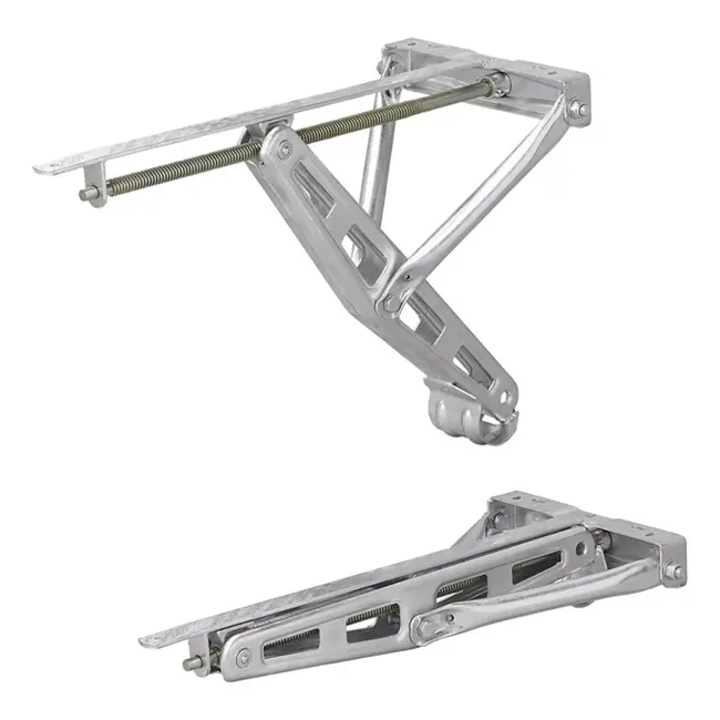 ProPlus Caravanhoeksteun - 1500 kg draagkracht - Verzinkt staal - 677x280 mm - Hoogte 502 mm