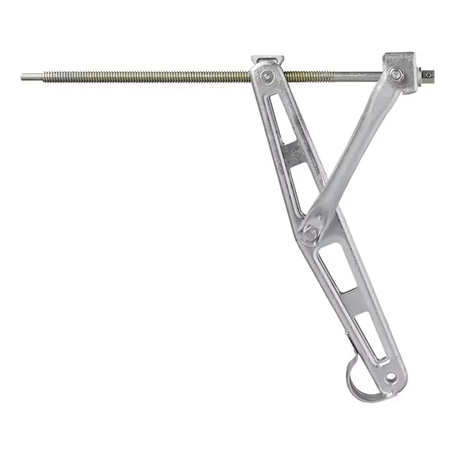 ProPlus Caravanhoeksteun - 1500 kg draagvermogen - Verzinkt staal - 619 x 280 mm - Hoogte 498 mm