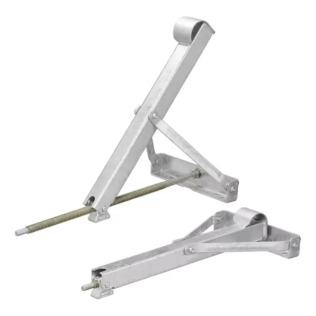 ProPlus Caravanhoeksteun - 450 kg draagkracht - Verzinkt staal - 615x278 mm - Hoogte 507 mm