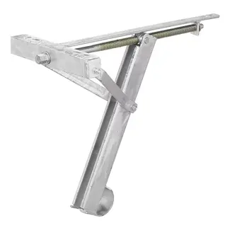 ProPlus Caravanhoeksteun - 450 kg draagkracht - Verzinkt staal - 559x278 mm - Hoogte 450 mm ProPlus Caravanhoeksteun - 450 kg draagkracht - Verzinkt staal - 559x278 mm - Hoogte 450 mm