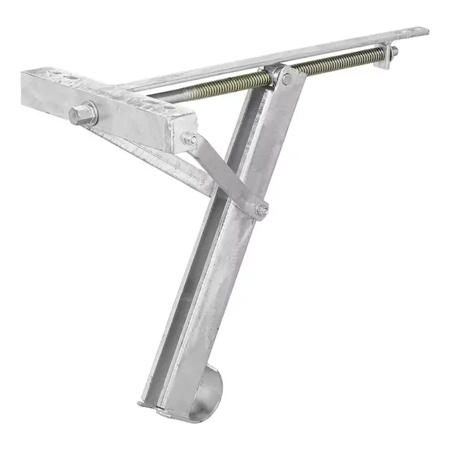 ProPlus Caravanhoeksteun - 450 kg draagkracht - Verzinkt staal - 559x278 mm - Hoogte 450 mm