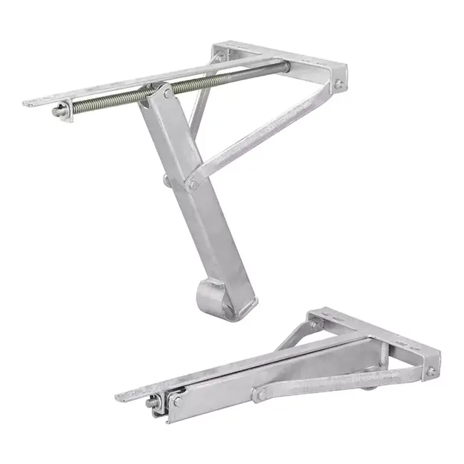 ProPlus Caravanhoeksteun - 450 kg draagkracht - Verzinkt staal - 559x278 mm - Hoogte 450 mm