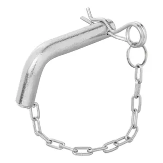 ProPlus Grendelpen met borgpin en ketting - 13 cm - Ø 20 mm - Veiligheidsoplossing voor steunpoot ProPlus Grendelpen met borgpin en ketting - 13 cm - Ø 20 mm - Veiligheidsoplossing voor steunpoot