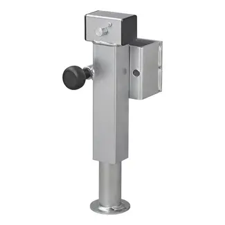 ProPlus Kantelbare steunpoot - 60x60 mm - 360-595 mm - 1350 kg draagkracht - Staal en kunststof ProPlus Kantelbare steunpoot - 60x60 mm - 360-595 mm - 1350 kg draagkracht - Staal en kunststof