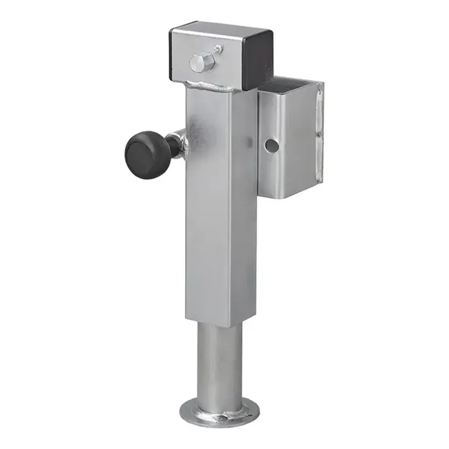 ProPlus Kantelbare steunpoot - 60x60 mm - 360-595 mm - 1350 kg draagkracht - Staal en kunststof