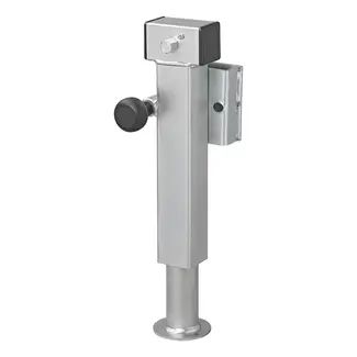 ProPlus Kantelbare steunpoot - 60x60 mm - 410-655 mm - 1300 kg draagkracht - Staal en kunststof