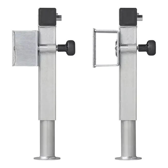 ProPlus Kantelbare steunpoot - 60x60 mm - Verstelbaar 410-655 mm - 1300 kg draagkracht