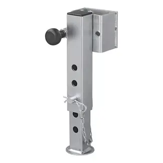 ProPlus Kantelbare steunpoot - 60x60 mm - Verstelbaar - 1300 kg draagkracht - Staal en kunststof ProPlus Kantelbare steunpoot - 60x60 mm - Verstelbaar - 1300 kg draagkracht - Staal en kunststof