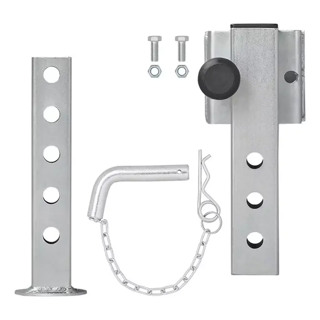 ProPlus Kantelbare steunpoot - 60x60 mm - Verstelbaar - 1300 kg draagkracht - Staal en kunststof