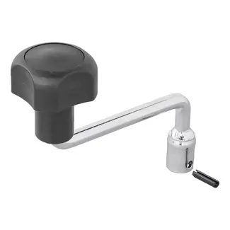 ProPlus Hendel voor dubbel neuswiel - Ø 12 mm - Geschikt voor 48 mm wielen