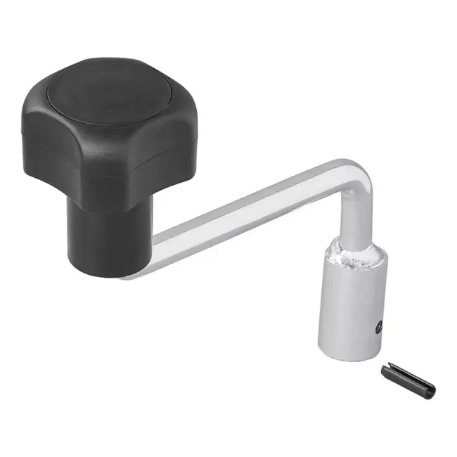 ProPlus Hendel voor neuswiel - Ø 12 mm - PP en staal - Geschikt voor 48 mm wielen