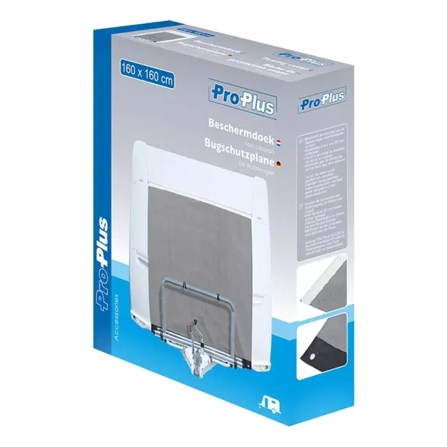 ProPlus Caravan beschermdoek - Weerbestendig - 160 x 160 cm - Met kederpees en ringen