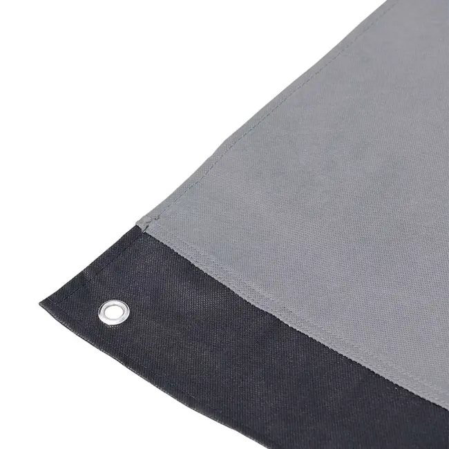 ProPlus Caravan beschermdoek - Weerbestendig - 160 x 160 cm - Met kederpees en ringen