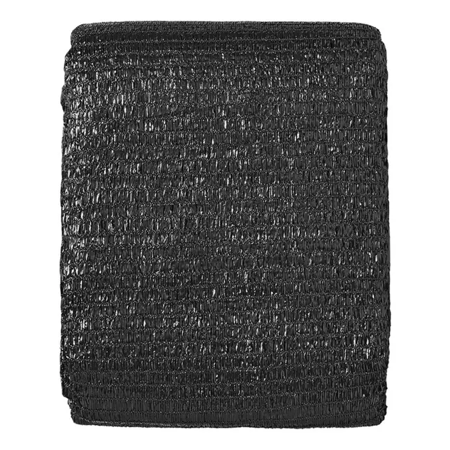 ProPlus Schaduwdoek mesh - UV-bestendig - 6 x 4 m - Zwart - Ademend HDPE