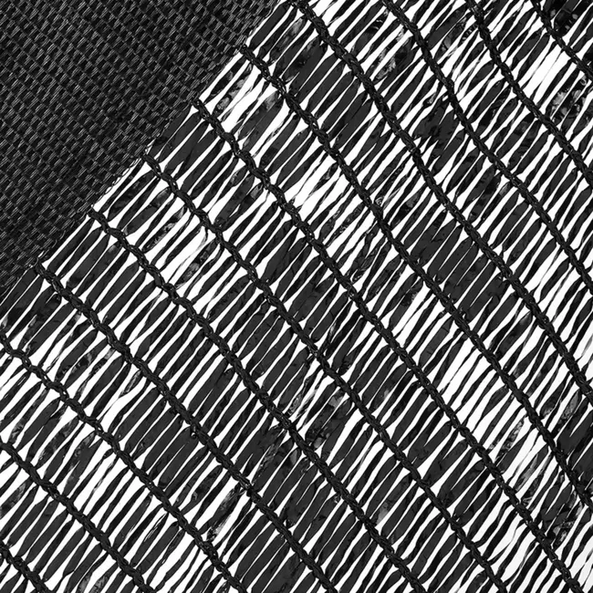 ProPlus Schaduwdoek mesh - 4x4 m - UV-bestendig - Ademend - Zwart