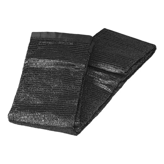 ProPlus Schaduwdoek mesh - 4x4 m - UV-bestendig - Ademend - Zwart