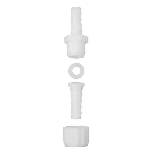 ProPlus Slangtule koppeling - 10 mm - Nylon - Hittebestendig tot 80°C - 1 stuk