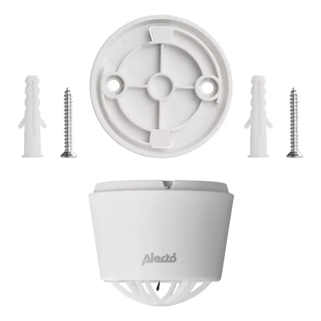 ProPlus Hittemelder - Extra luid alarm - Zelftestfunctie - Geschikt voor keuken en badkamer - Compact ontwerp