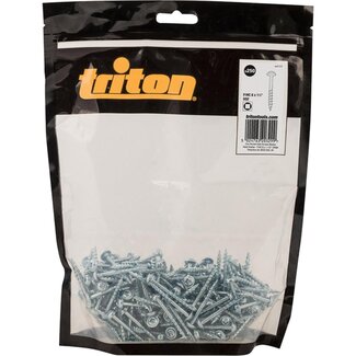 Triton Verzinkte pocket boring schroeven - grof schroefdraad - 8 x 38 mm - 250 stuks