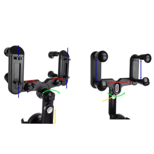 Xtrobb Telefoonhouder Achteruitkijkspiegel - St abiele Montage - Geschikt voor Grote Smartphones