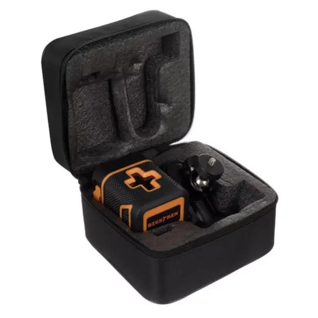 Bigstren Laserwaterpas - Zelfnivellerend - Groene Kruislaser - Compact en Nauwkeurig