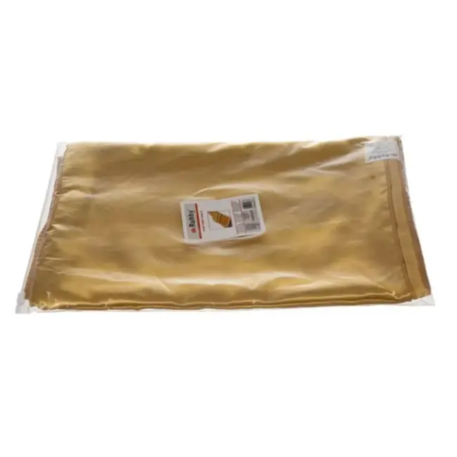 Ruhhy Satijnen Tafelloper Goud - Luxe Tafeldecoratie - 9 Meter Lang