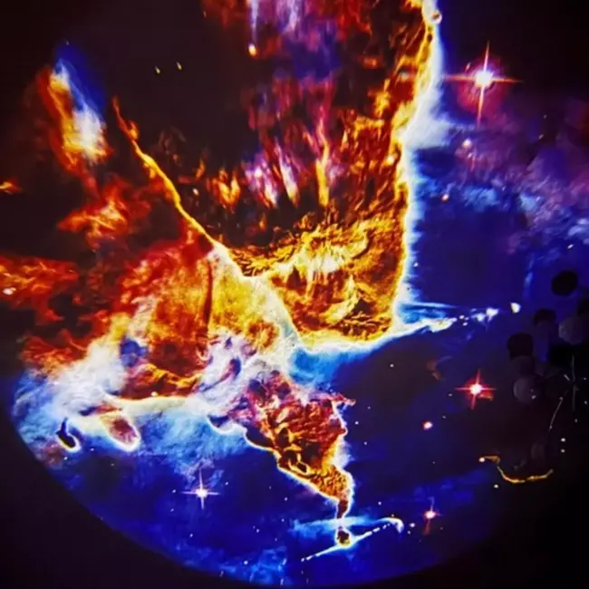 Izoxis LED Galaxy Projector - 360° Ruimte Projectie met Timer & Focus