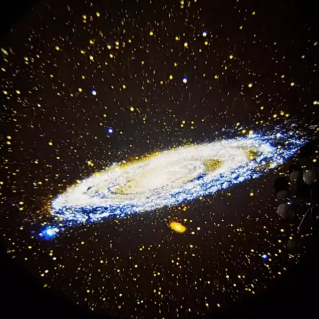 Izoxis LED Galaxy Projector - 360° Ruimte Projectie met Timer & Focus