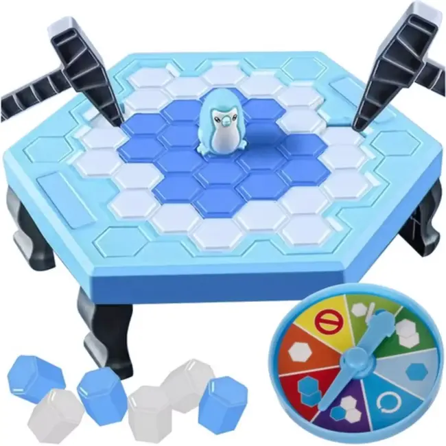 Kruzzel Penguins on Ice Arcade Game - Veilig Spelplezier voor Kinderen
